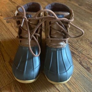 Sperry boots size 10 toddler